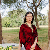 Kaftan Maroon