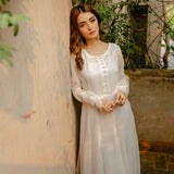 Deep White Frock